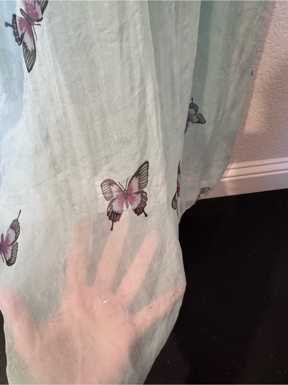 LOLA Aqua Butterfly Maxi Dress - Picture 5 of 10
